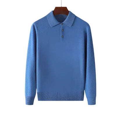 Wellington Wool Polo Sweater