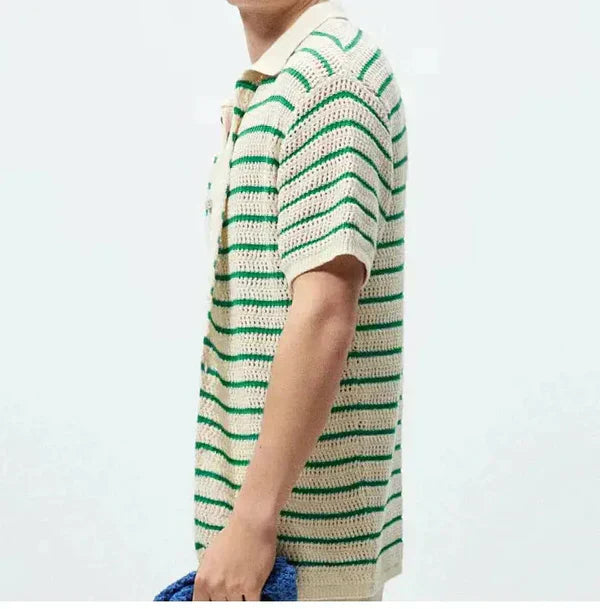 Marbella - Knitted Button Shirt