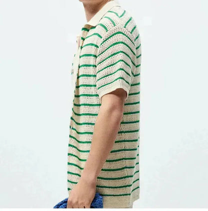 Marbella - Knitted Button Shirt