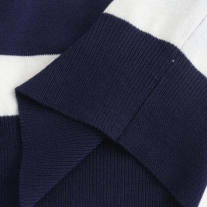 Striped Short Sleeve Polo Shirt